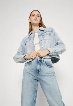 DRYKORN BALHAM - Denim Jacket - Blue -Trend Code Shop 027934e2b01149d69a03439f00894da1