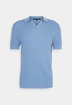 DRYKORN BRAIAN - Polo Shirt - Blue -Trend Code Shop 0471c4e40bd64f4398262b19d6751029