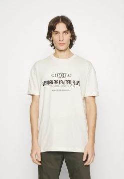 DRYKORN THILO - Print T-shirt - Ecru