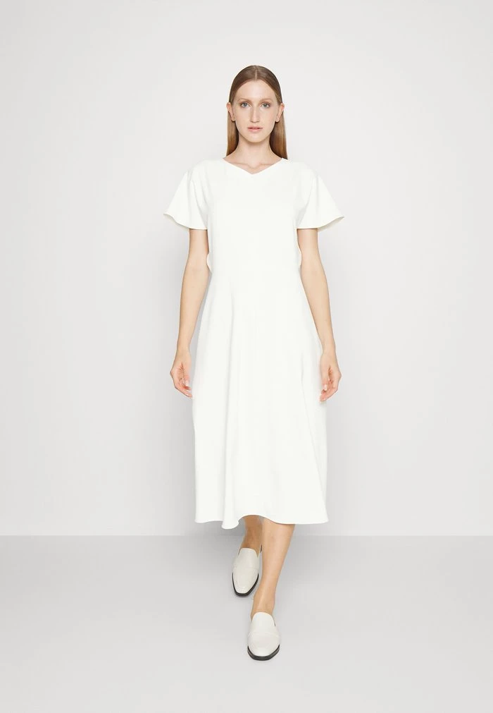 DRYKORN DOMINGA - Jersey Dress - Ecru 4 DRYKORN DOMINGA - Jersey Dress - Ecru - Image 2