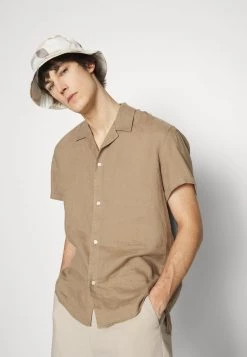 DRYKORN BIJAN - Shirt - Brown -Trend Code Shop 0b543fa8c6bf414fa66a3ec4c86ebaab