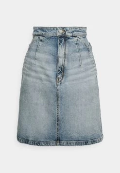 DRYKORN BELOU - Mini Skirt - Blue -Trend Code Shop 0e805efbff8241e1859aa9fd2eb6e90a