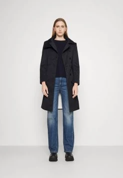 DRYKORN LEWISHAM - Trenchcoat - Schwarz -Trend Code Shop 12fa81f720694c479bfeeed6b455e14a