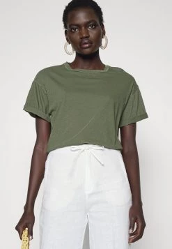 DRYKORN LARIMA - Basic T-shirt - Green -Trend Code Shop 12fe8dc8b2ab43ce9d538e076d0c12a5