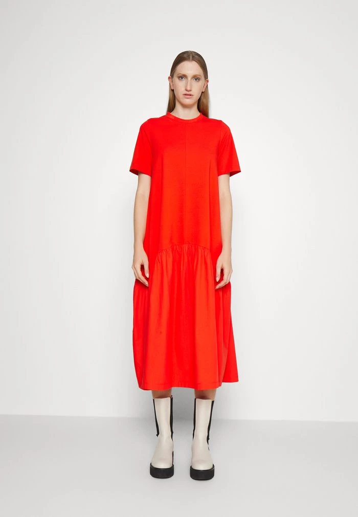 DRYKORN MALASI - Day Dress - Orange 3 DRYKORN MALASI - Day Dress - Orange