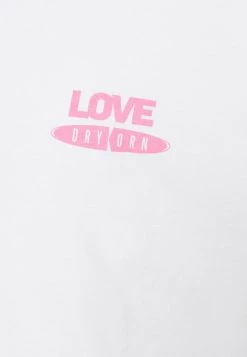 DRYKORN EDDY LOVE - Print T-shirt - Weiss -Trend Code Shop 1397f10ecff84e02a91d218c2b14b021