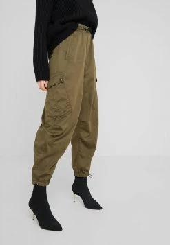 DRYKORN GLIDE - Trousers - Olive -Trend Code Shop 1925477e1f0a4aaaa4f50c7c08e087ff