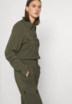 DRYKORN BEREA - Button-down Blouse - Grün -Trend Code Shop 19d770a8e97f482eaa12cb811bbf2618