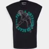 DRYKORN KILI TIGER - Print T-shirt - Black