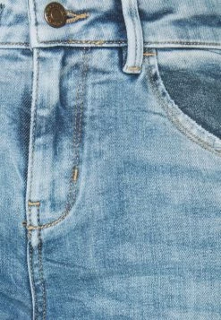 DRYKORN LIKE - Straight Leg Jeans - Blue -Trend Code Shop 24888717ee944a40a51abefa3f2e7b40