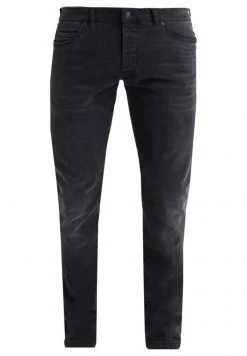 DRYKORN JAZ - Slim Fit Jeans - Dark Grey Denim -Trend Code Shop 26dd7241cee04758b5ea2cd11903e427