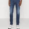 DRYKORN JAZ - Slim Fit Jeans - Blau -Trend Code Shop 2741dd377333409c9edd99acba786b61