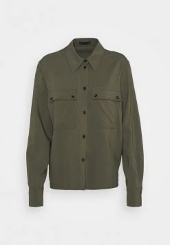 DRYKORN BEREA - Button-down Blouse - Grün -Trend Code Shop 2763bc022e8145f29eb3f78d13860d5a