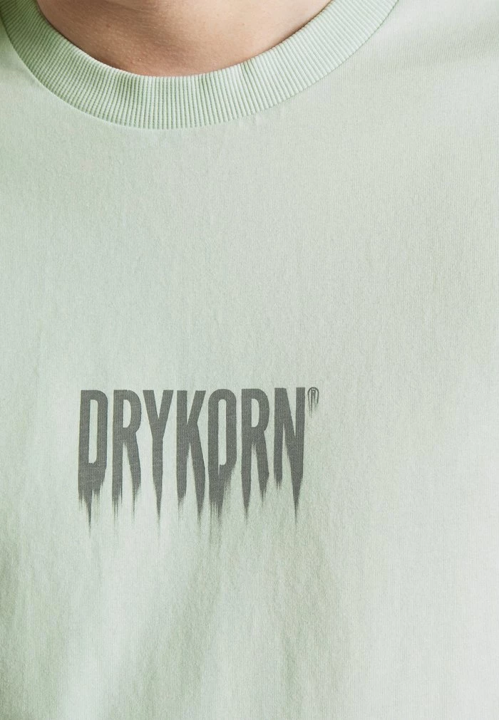 DRYKORN THILO FADE - Print T-shirt - Green 9 DRYKORN THILO FADE - Print T-shirt - Green - Image 7