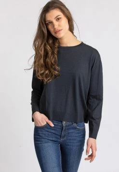 DRYKORN ILMARA - Long Sleeved Top - Navy