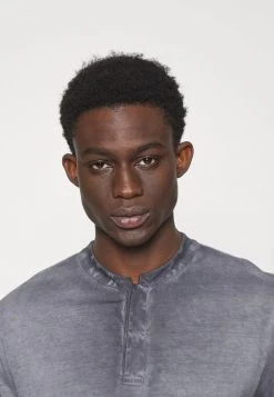 DRYKORN LOUIS - Basic T-shirt - Grey -Trend Code Shop 2a289e19c14344d597b7dcc044583573