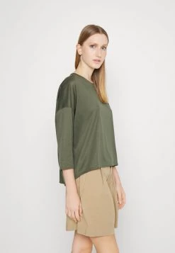 DRYKORN KIRLA - Long Sleeved Top - Green -Trend Code Shop 2f0be9bf3b3a464698f7d8505b9b4a0d