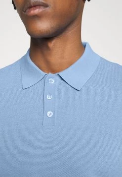 DRYKORN TRITON - Polo Shirt - Blue -Trend Code Shop 30488441b6b84ebfa1b98dbe9ddcd177