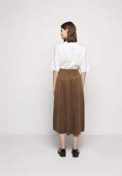 DRYKORN RAHEL - A-line Skirt - Brown -Trend Code Shop 32973edc2f374a2e8d1d5a798797a854