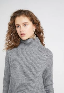 DRYKORN ARWEN - Jumper - Grey Melange -Trend Code Shop 35e3f54630e34627a66c77f74207f83f