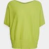 DRYKORN SOMELI - Basic T-shirt - Yellow -Trend Code Shop 360a10a5d4844bfcad220b69ba00f4f8