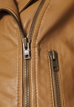 DRYKORN PAISLY - Leather Jacket - Braun -Trend Code Shop 3669e13bb9c640508deb156e7f6995b3