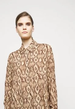 DRYKORN CLOELIA - Button-down Blouse - Braun -Trend Code Shop 36c3c6cb179447198bf1742e922d8217