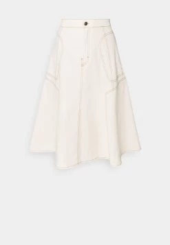 DRYKORN OCTARIA - A-line Skirt - Ecru