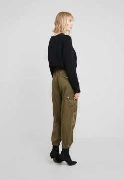 DRYKORN GLIDE - Trousers - Olive -Trend Code Shop 38a9687e45f7480e964f435286314703