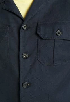 DRYKORN CRIM - Summer Jacket - Dark Blue -Trend Code Shop 3b19c7810bde479684ed3aade2cb6c7b