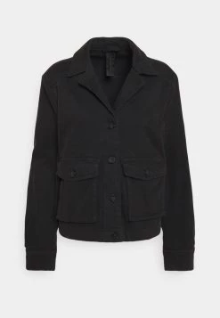 DRYKORN BUTEA - Summer Jacket - Black -Trend Code Shop 3b69e89ec61f4c49a4e07a7408346c95