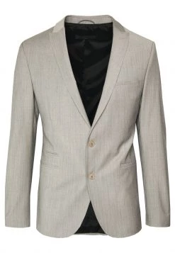 DRYKORN IRVING - Blazer Jacket - Beige Grau -Trend Code Shop 3d9a6342d7644501bc8ae7a266dabaeb