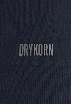 DRYKORN ANTON - Basic T-shirt - Dark Blue -Trend Code Shop 3e81926e459f4deb827262984af388f2