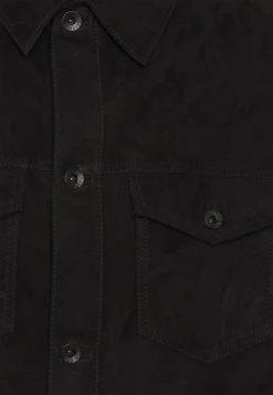 DRYKORN DULL - Leather Jacket - Schwarz 7 DRYKORN DULL - Leather Jacket - Schwarz -Trend Code Shop 401a170a442b49d7a5a0f321952efa76