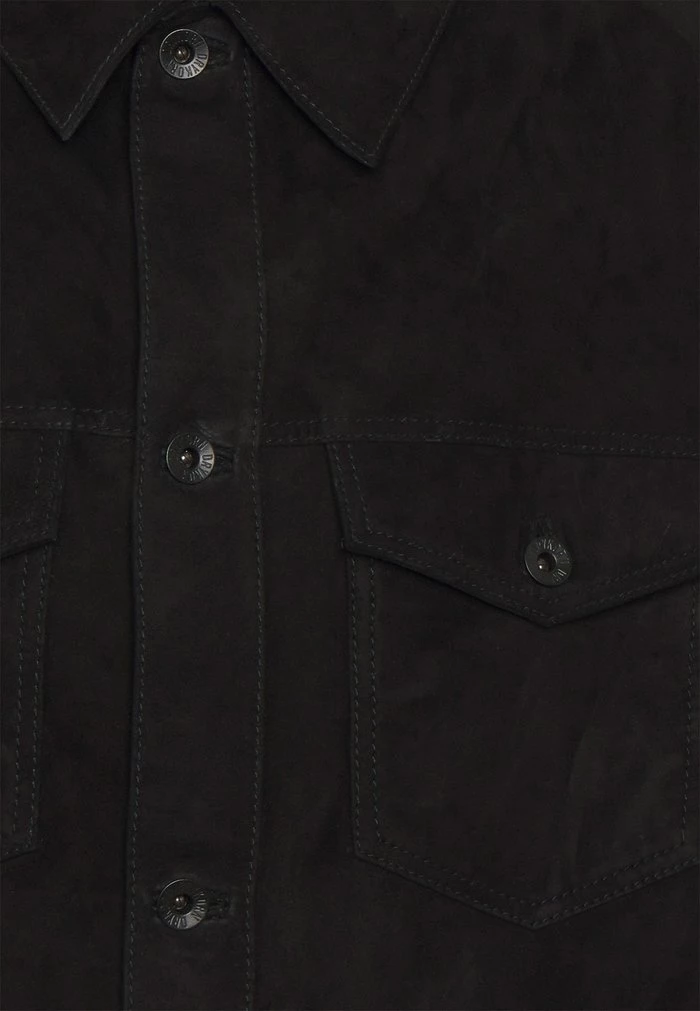 DRYKORN DULL - Leather Jacket - Schwarz 5 DRYKORN DULL - Leather Jacket - Schwarz - Image 3