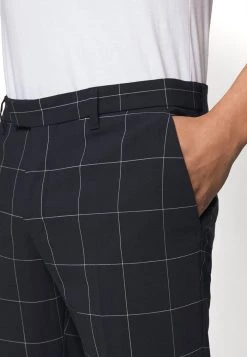 DRYKORN PIET - Suit Trousers - Dark Blue -Trend Code Shop 41ad474ddd34434eb80a00f99d305497