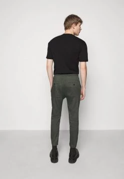 DRYKORN JEGER - Trousers - Mottled Olive -Trend Code Shop 435d046fa89841c2b9970cec2da32f5f
