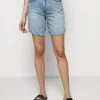 DRYKORN CABA - Denim Shorts - Blau -Trend Code Shop 44563d83efe94e77927e33f3ebd355d3