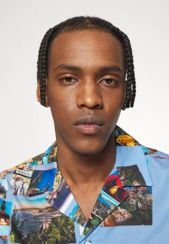 DRYKORN BIJAN - Shirt - Blue -Trend Code Shop 446f78404a674350aa271e7df766c037