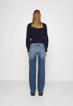 DRYKORN CREST - Straight Leg Jeans - Blue -Trend Code Shop 4698993d00974de090cdf7c8eaa37239