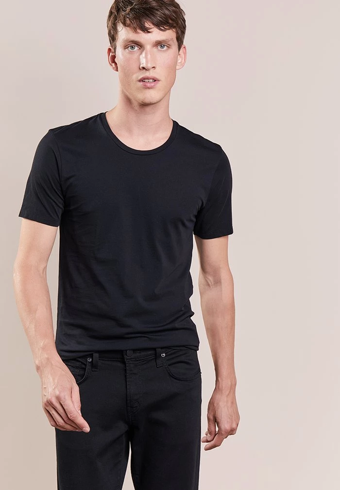 DRYKORN CARLO - Basic T-shirt - Black 3 DRYKORN CARLO - Basic T-shirt - Black