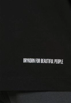 DRYKORN EDDY LOVE - Print T-shirt - Schwarz -Trend Code Shop 4ae9e329d3534a54acb20c9c4b3bdc08