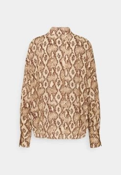 DRYKORN CLOELIA - Button-down Blouse - Braun -Trend Code Shop 4dec8fb8a0bd4832bf611df81043676f