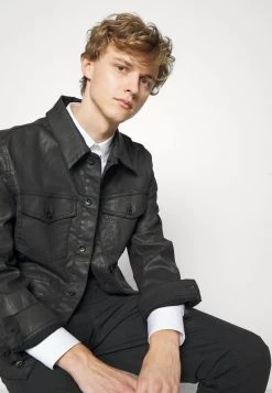 DRYKORN DULL - Summer Jacket - Black -Trend Code Shop 4e0c19309d2f4a58a3fd7b48a7eece9a