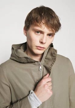 DRYKORN SECSET - Classic Coat - Grey -Trend Code Shop 4edce56b41e64d178a990f3cd58036ea