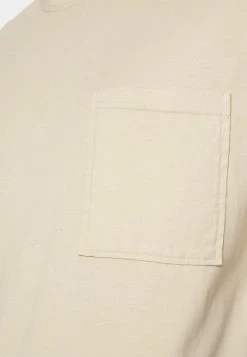 DRYKORN BRUCE - Basic T-shirt - Beige -Trend Code Shop 511a9a74eee449038122c7ae9bb3ce84