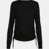 DRYKORN LIRELL - Long Sleeved Top - Schwarz -Trend Code Shop 581bf2ea30584e51b67a569d491b9764