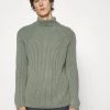 DRYKORN ARVID - Jumper - Green -Trend Code Shop 5cc8303013f941e193c69fd0c35d9253