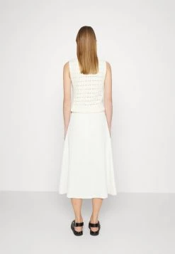 DRYKORN BENTE - A-line Skirt - Off-white -Trend Code Shop 5d068b26fe93450ea899446da69e38f9