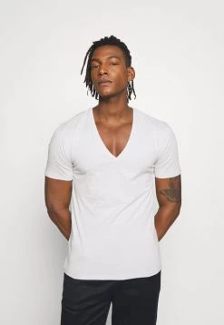 DRYKORN QUENTIN - Basic T-shirt - Light Grey